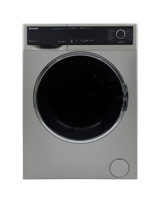 غساله شارب اتوماتيك 8ك 1400 لفة سيلفر ES-FP814CXE-S