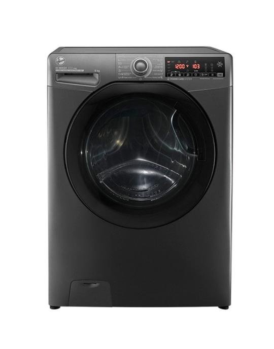 غساله هوفر اتوماتيك 8ك 1300لفه بخارسيلفر انفرتر H3WS38TAMF7R-ELA