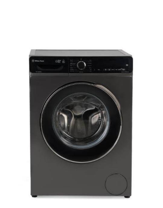 غساله ملابس وايت بوينت 9 ك سيلفر 1400 لفه ديجيتال 15 برنامج انفرتر WPW9141TSSWVDXG