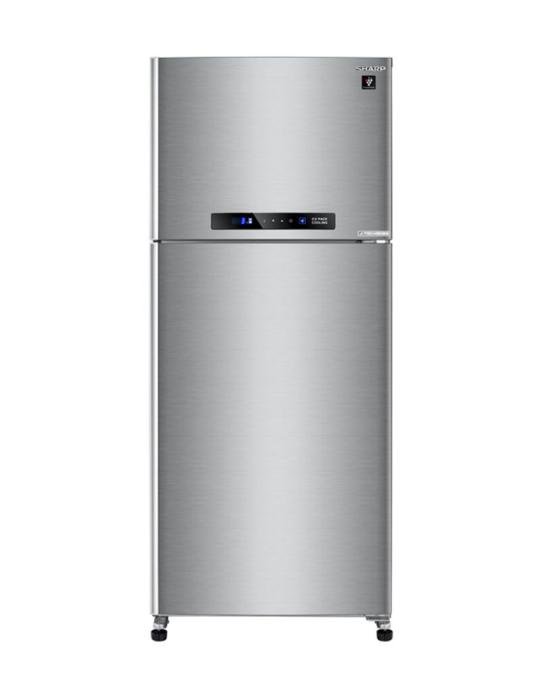 ثلاجه شارب 396 لتر ستالس ديجيتال انفرتر SJ-PV48G-DST