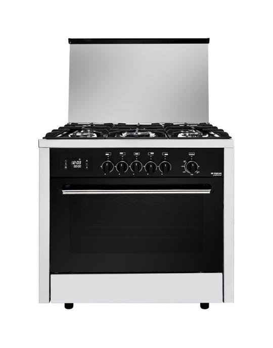 بوتاجاز فريش بروفيشنال ستايل 90 × 60 - 5 شعلة أستانلس ستيل