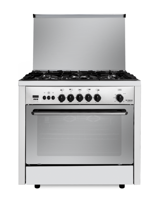 بوتاجاز فريش بروفيشنال 90 × 60 - 5 شعلة أستانلس ستيل