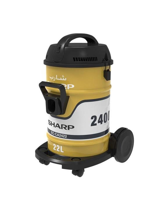 انتقل إلى النهاية معرض الصور تخطي إلى بداية معرض الصور مكنسة برميلية شارب 2400 وات فلتر قماش ذهبي EC-CA2422-X