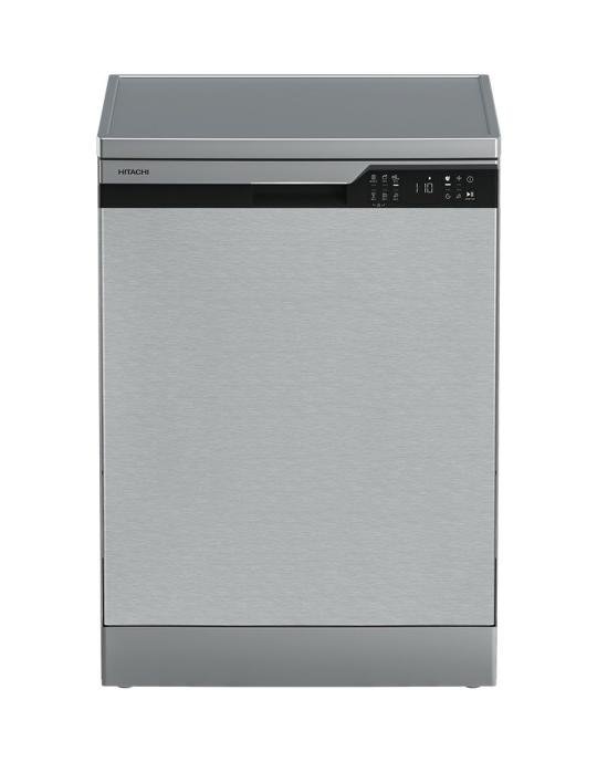غسالة أطباق هيتاشي 15 فرد 60 سم انفرتر شاشة إل إى دي 6 برنامج استانلس HNFP3630XB