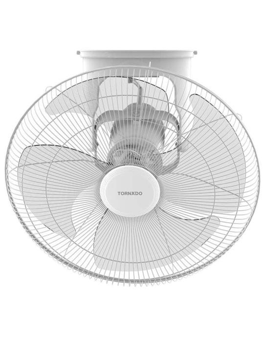 مروحة مدارية تورنيدو كاريوكا 16 بوصة 4 ريشة أبيض TOF-49Y