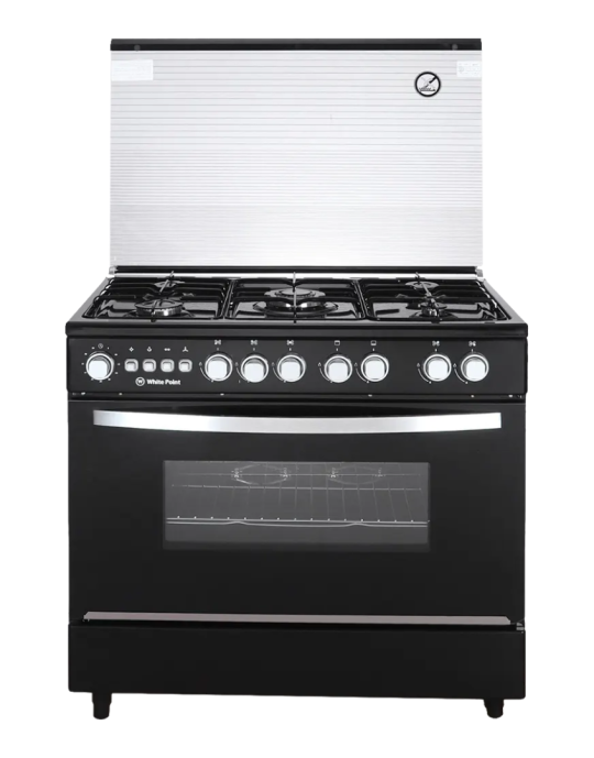 بوتاجاز وايت بوينت 80سم اسود مروحه WPGC8060BHSAN