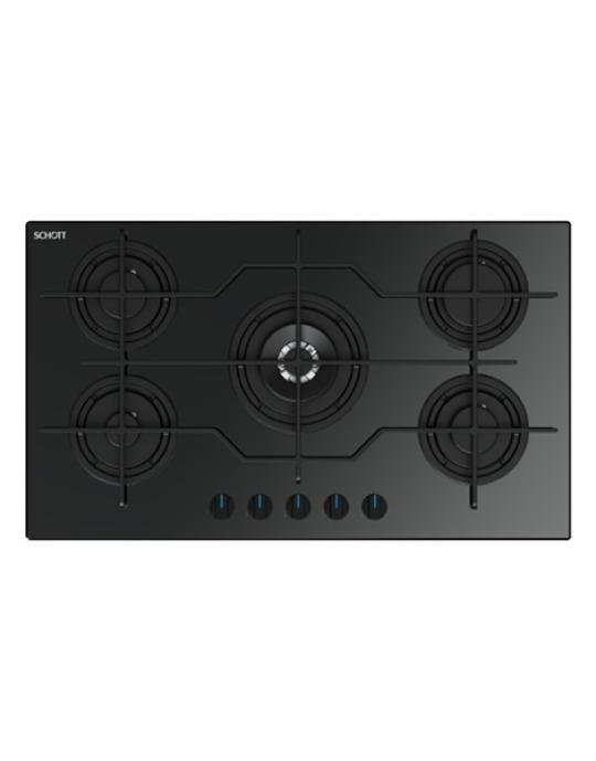 مسطح بلت إن فريش زجاج أسود - زهر كامل /S2