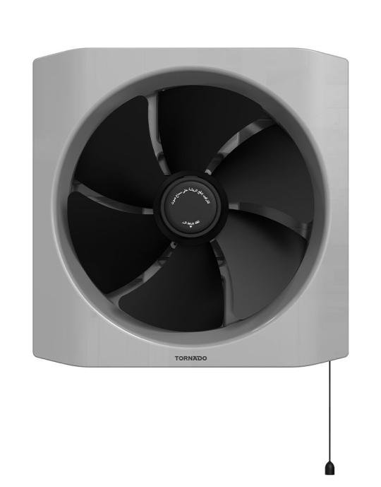 شفاط تورنيدو 20 سم اسود بلاستيك TVH-20BG