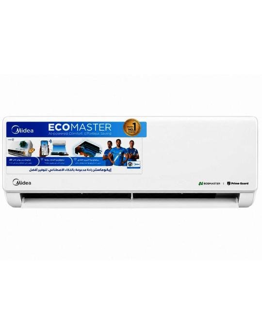 تكييف ميديا 2.25 حصان بارد ساخن ديجيتال انفرتر ايكو ماستر MSEFT-18HRDN8F-Q8